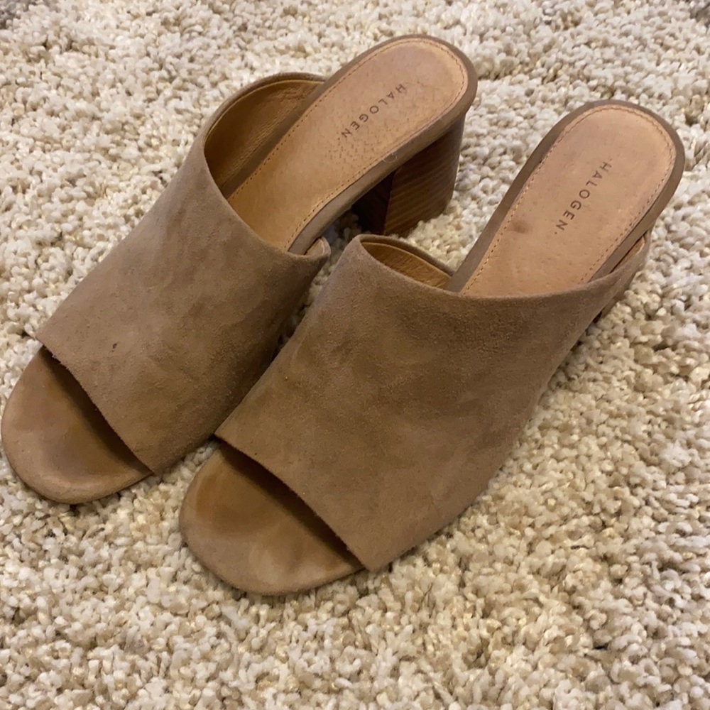 Halogen slides/heels